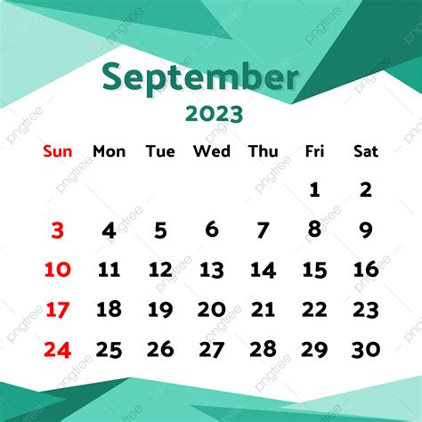 Gambar Kalender September 2023 Kalender 2023 Kalender September Png