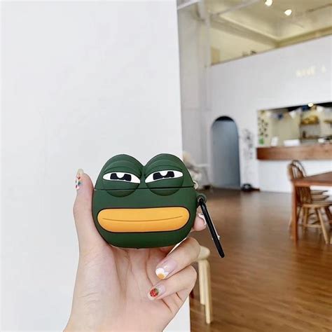 Pepe The Frog Premium Airpods Case Shock Proof Cover Iaccessorize
