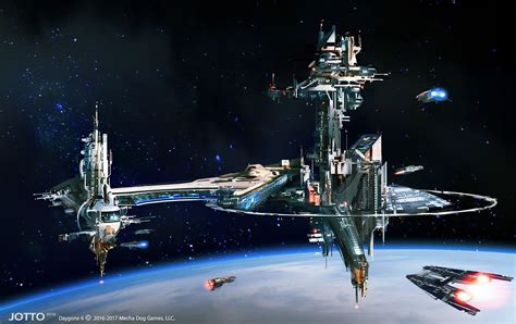 Civilization Fiction Photo Space Station Sci Fi Space Station