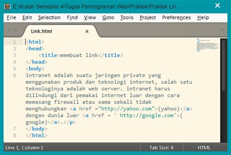 Remember Me Blog Cara Membuat Link Hyperlink Pada Html