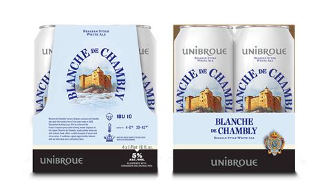 Unibroue Releases Blanche de Chambly in 16oz Cans