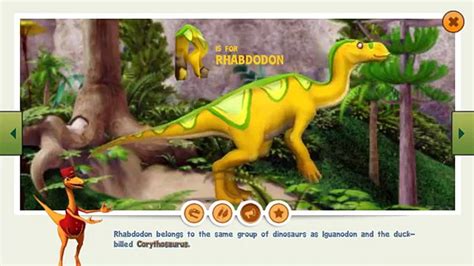 Dinosaur Train A To Z Ep5 Dinosaur Fs Educational App For Kids