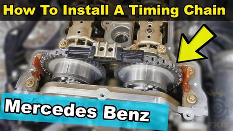 Mercedes Timing Chain Install How To Diy Part 2 Youtube