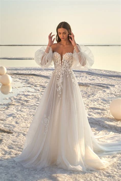Casual Boho Beach Wedding Dress ~ Artfirstdesign