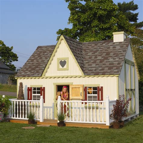 Little Cottage 8 X 12 Victorian Wood Playhouse 8x12victorian Wo