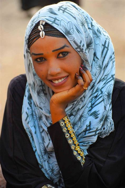 Beautiful Beni Amir Tribe Young Woman Kassala Sudan Beautiful