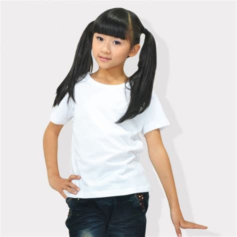 Fruit Of The Loom Valueweight Girls Plain White 100 Cotton T Shirts