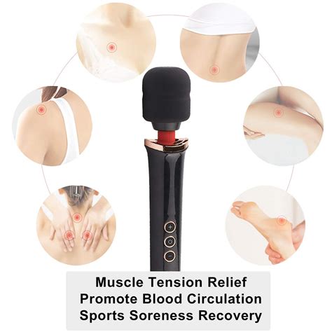 Handheld Cordless Wand Massager With Multi Powerful Speeds And Vibrating Frequencies13 Wand