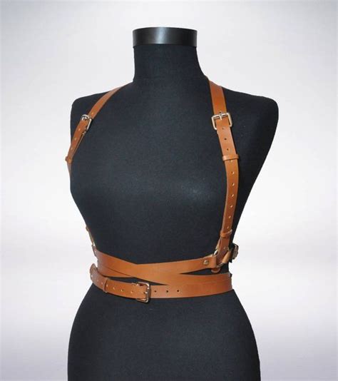 Diy fashion body harness don't be a stranger connect on instagram.com/chiquititacosplay/. Leather Harness Womens Leather Harness Body Cage Harness | Etsy | Leather harness, Leather women ...