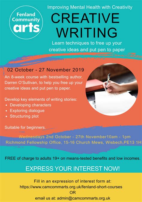 Creative Writing Course Basics Riset