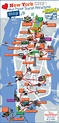 Plano y mapa turistico de Nueva York : monumentos y tours