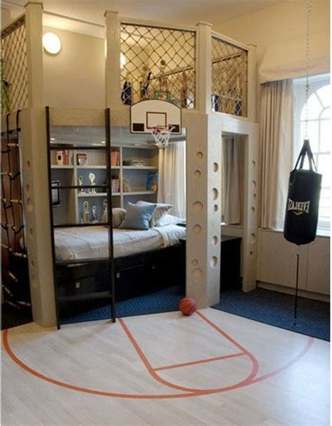 Cool bedroom ideas for boys sports watch. boy's room | Tumblr | Cool boys room, Basketball room ...