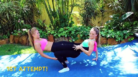 10 The Two Person Yoga Pose Challenge Yoga Poses Images And Photos Finder