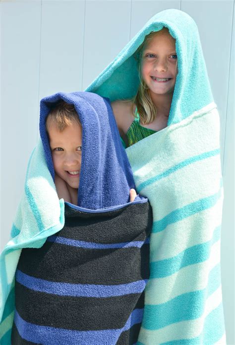 Kids Towels With Hoods Towel Images Black And White