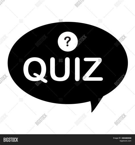 Quiz Icon On White Image And Photo Free Trial Bigstock