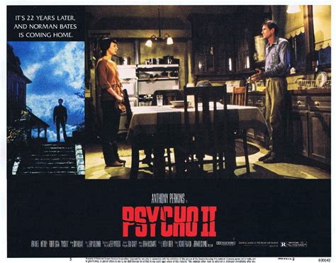 PSYCHO II Original Lobby Card Anthony Perkins As Norman Bates Vera Miles Moviemem Original