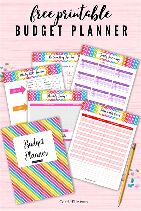 Budget Planner Printables Budgeting Budget Planner Budget Binder Vrogue