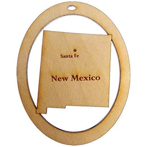 Personalized New Mexico Ornament New Mexico Souvenirs And