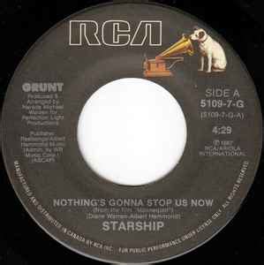 Nothing's gonna to stop us now — starship. Starship - Nothing's Gonna Stop Us Now (1987, Vinyl) | Discogs