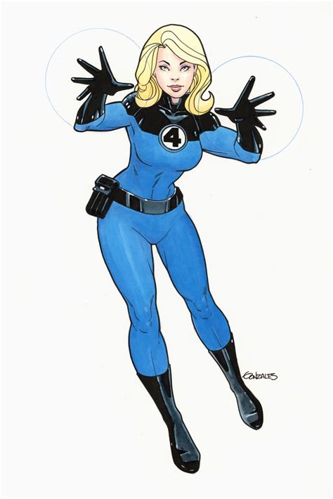 Invisible Woman Fantastic Four Gene Gonzales