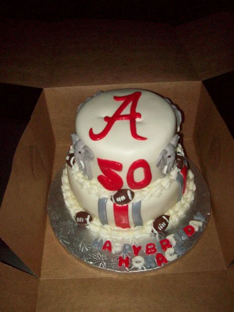 Alabama Crimson Tide Cake