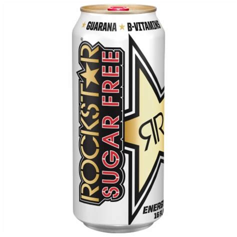 Rockstar Sugar Free Energy Drink 16 Fl Oz Foods Co