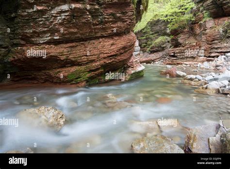 Taugl Stream Tauglbach Or Taugl River Taugl River Gorge Tennengau