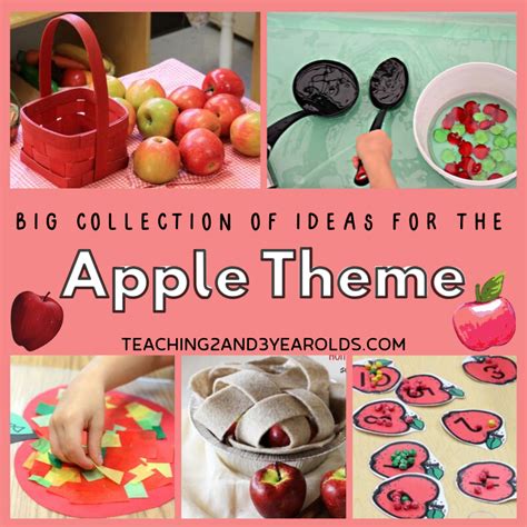 Amazing Collection Of Preschool Apple Theme Activities