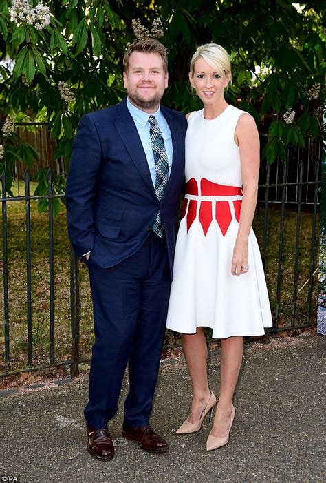 James Corden And Wife Julia Carey Attend The Serpentine Gallerys