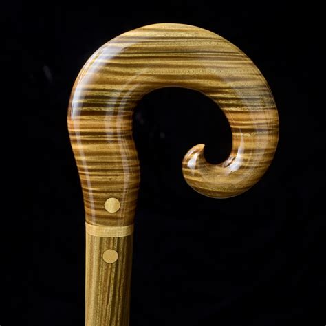 Handmade Curled Handle Walking Canes — Gillis Canes Llc