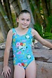 Floral Bouquet Swimsuit size 2 – 12 – SunHaze | Girls swimwear bikini ...