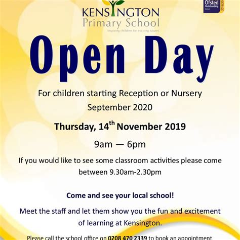 Kensington Primary School Open Day