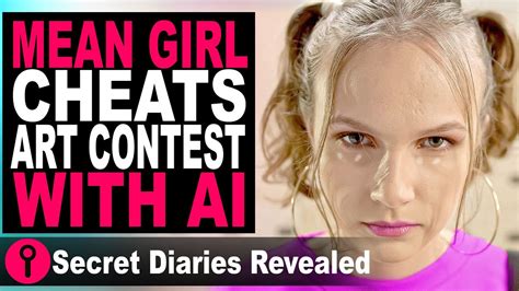 Mean Girl Cheats Art Contest With Ai Secretdiariesrevealed Youtube