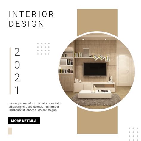 Interior Design Post Template Postermywall
