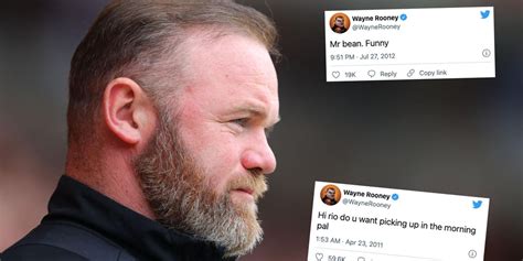 wayne rooney s best tweets of all time from whitney houston tributes to rio ferdinand texts