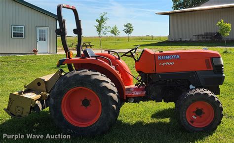 Kubota L4400 Mfwd Tractor In Concordia Mo Item Gt9025 Sold Purple Wave