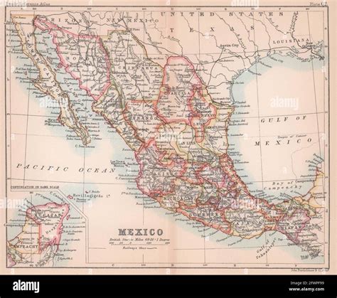 Mapa De Mexico Antiguo