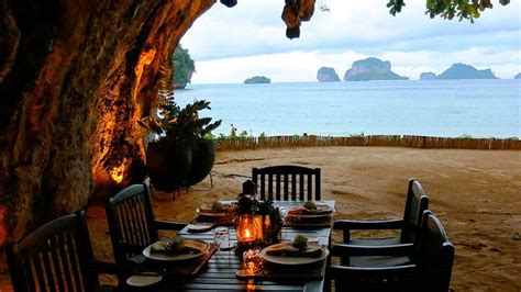 Krabi Cave Dining Is A Cave Which Is Very Beautiful Because It Has