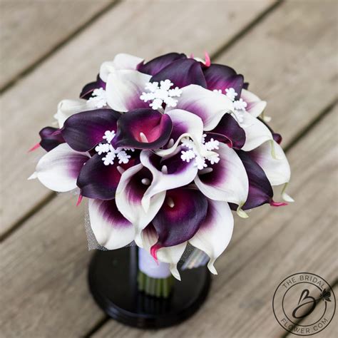 Expatica is the international community's online home away from home. Plum calla lily winter wedding bouquet with snowflakes ...