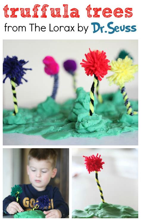 Truffula Trees Craft From The Lorax I Can Teach My Child