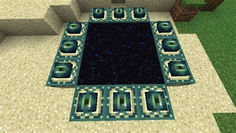How To Build An End Portal Minecraft Seeds