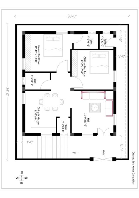 2 Bedroom House Plans Indian Style East Facing 7 Pictures Easyhomeplan