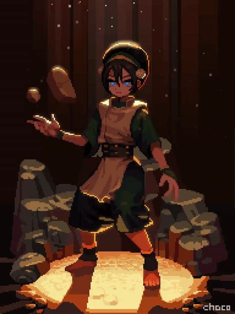 Toph Bei Fong Avatar The Last Airbender Avatar Legends Animated