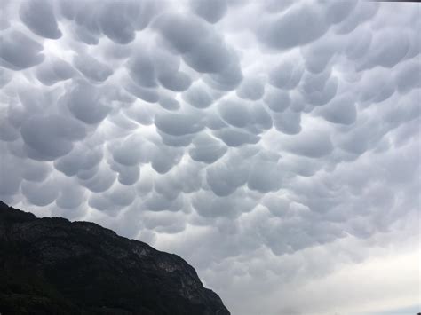 This Weird Cloud Formation I Saw Today In Trento Italy Where I Live