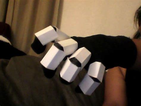 I tried replicating iron man mark 85 and mark. IRONMAN Hand...gloves.......doo-hicky (its really cool)