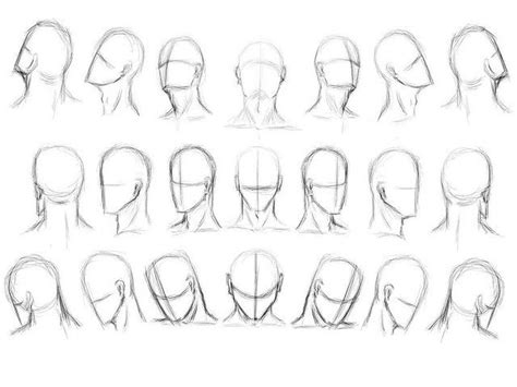 Head Tilted Up Reference Desenhos De Rostos Desenhando Cabeças