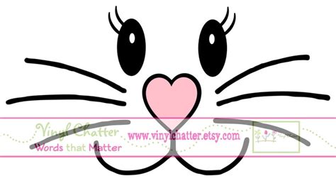 As an amazon associate i earn from qualifying purchases. 6 Best Images of Printable Bunny Eyes - Easter Bunny Face ...