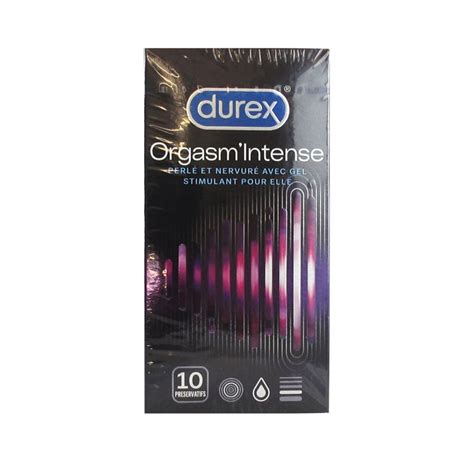Durex Love Sex Orgasm Intense Preservatifs