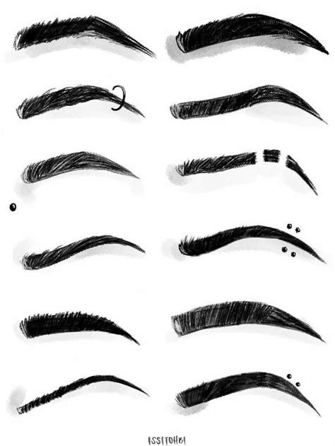 Anime Eyebrows Eyebrows Sketch How To Draw Eyebrows Drawing Eyebrows