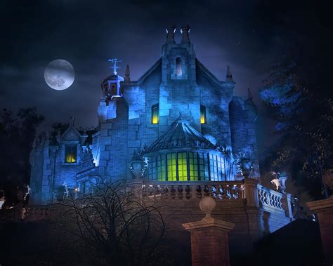 Disney Worlds Haunted Mansion Photograph By Mark Andrew Thomas Pixels